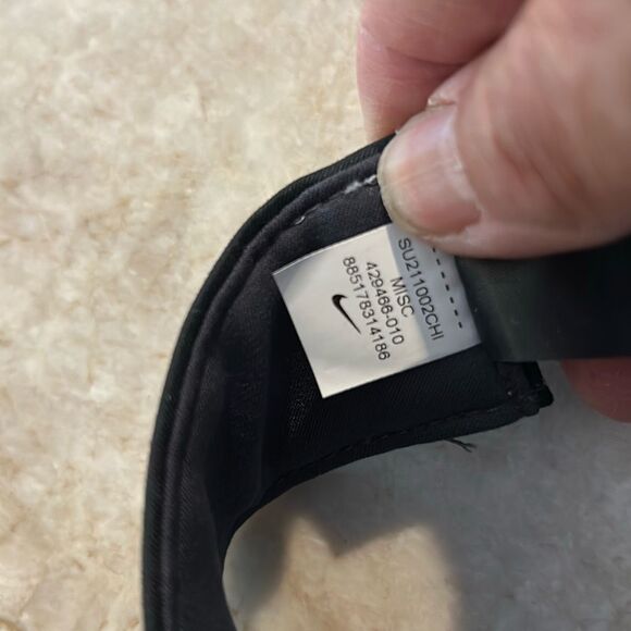 NIKE Black Visor NWOT - Picture 5 of 5